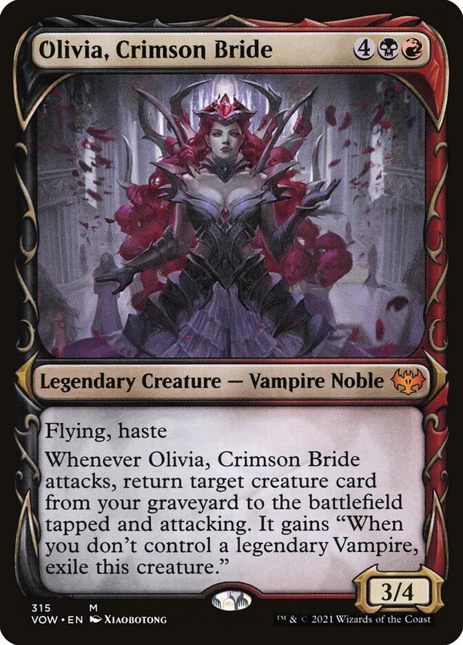 Olivia, Crimson Bride 315 (Innistrad: Crimson Vow)  - Foil | Good Games North