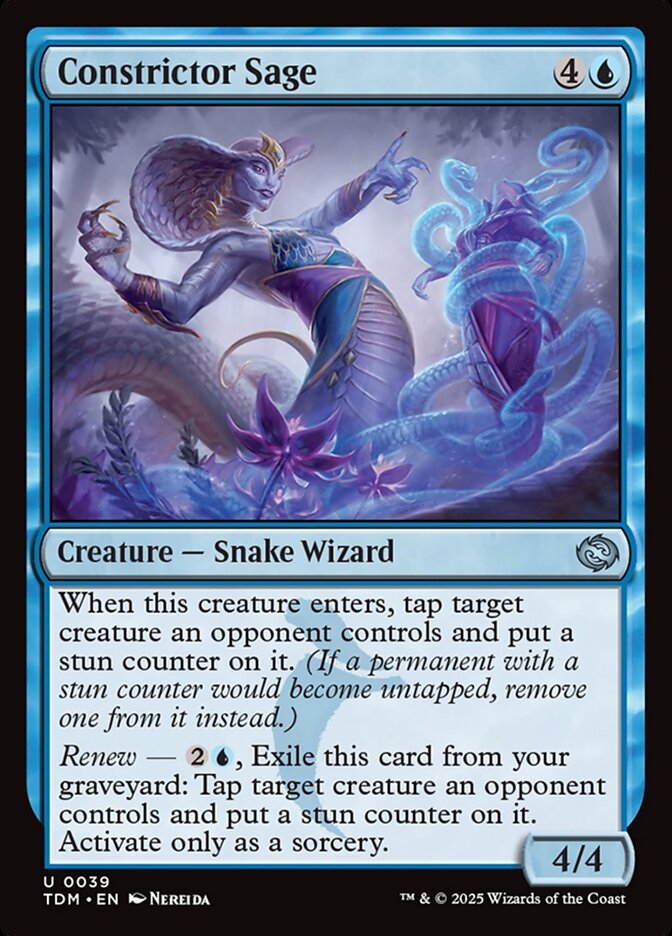 Constrictor Sage 39 (Tarkir: Dragonstorm)  | Good Games North