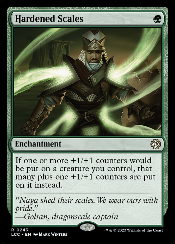 Hardened Scales 243 (Commander: The Lost Caverns of Ixalan)  | Good Games North