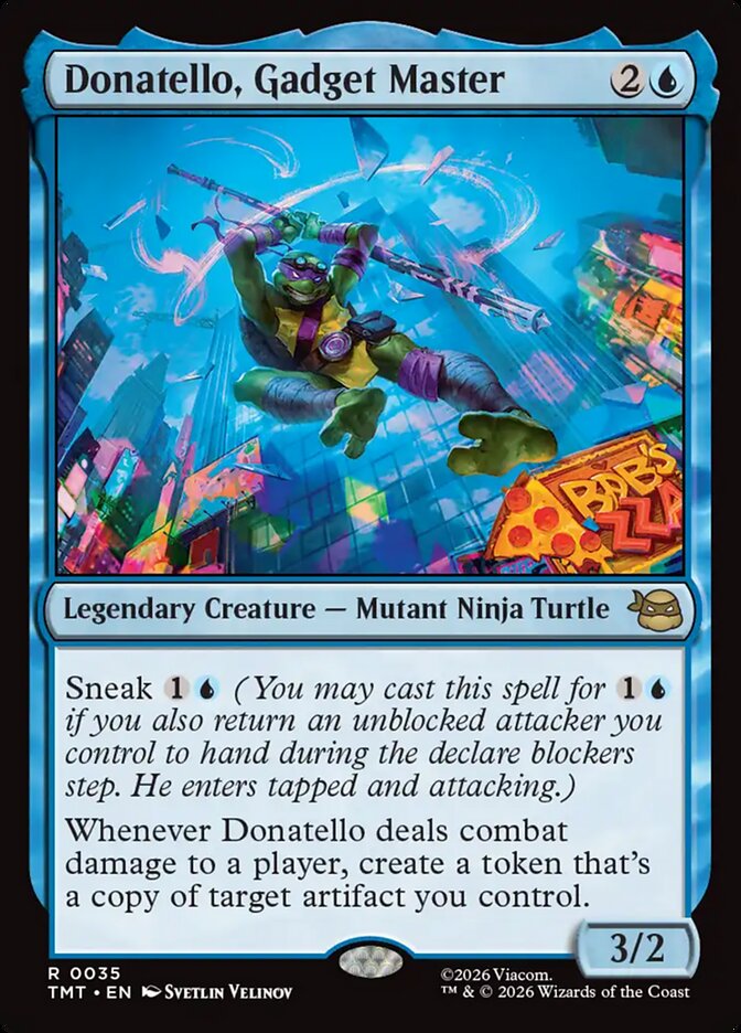 Donatello, Gadget Master 35 (Teenage Mutant Ninja Turtles)  - Foil | Good Games North