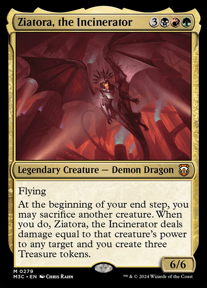 Ziatora, the Incinerator 279 (Commander: Modern Horizons 3)  | Good Games North