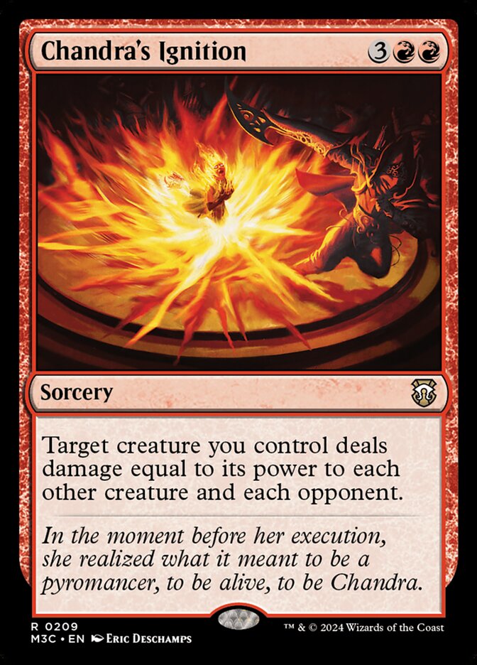 Chandra's Ignition 209/411 (Commander: Modern Horizons 3)  | Good Games North