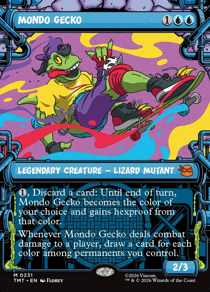 Mondo Gecko  231 (Teenage Mutant Ninja Turtles)  - Showcase | Good Games North