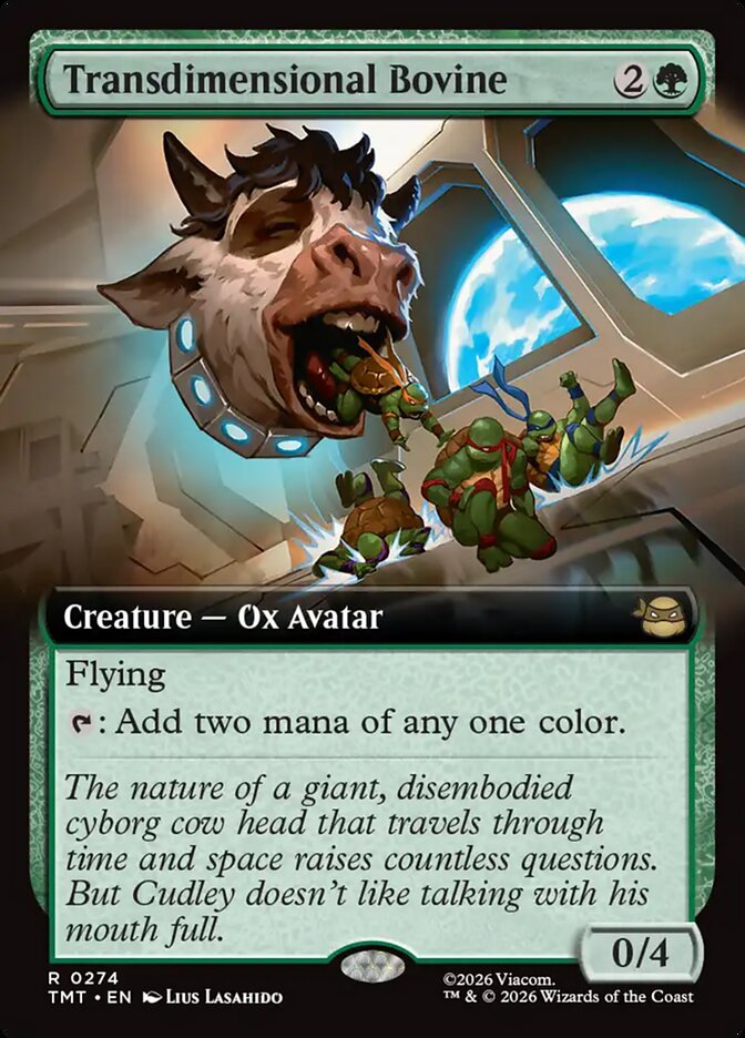 Transdimensional Bovine  274 (Teenage Mutant Ninja Turtles)  - Extended Art | Good Games North