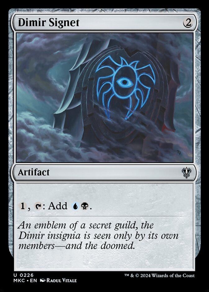 Dimir Signet 226/311 (Commander: Murders at Karlov Manor)  | Good Games North