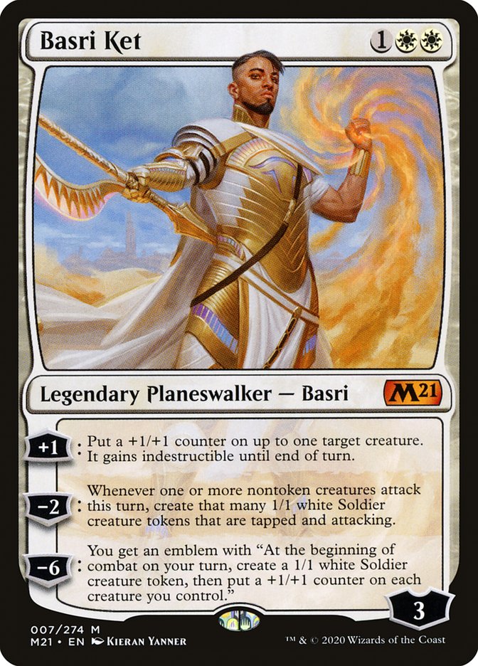 Basri Ket 7 (Core Set 2021)  - Foil | Good Games North