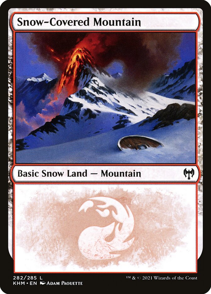 Snow-Covered Mountain 282/285 (Kaldheim)  | Good Games North