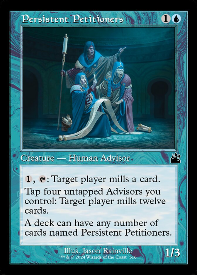 Persistent Petitioners 316/291 (Ravnica Remastered)  - Retro Foil | Good Games North