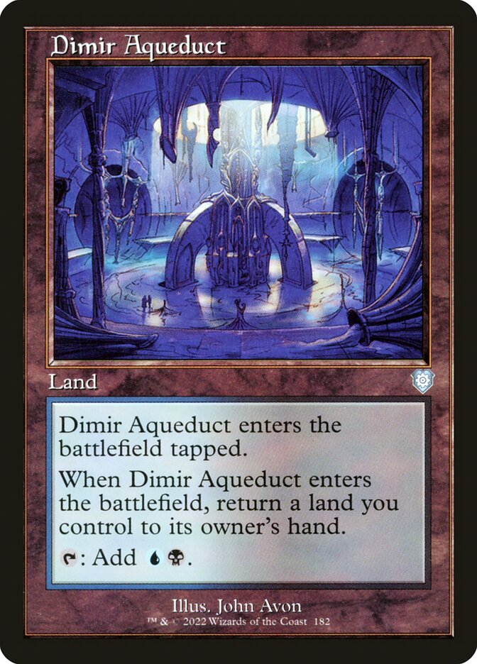 Dimir Aqueduct 182/40 (Commander: The Brothers' War)  | Good Games North