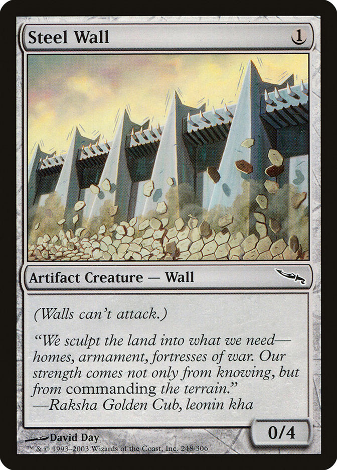Steel Wall 248/306 (Mirrodin)  | Good Games North