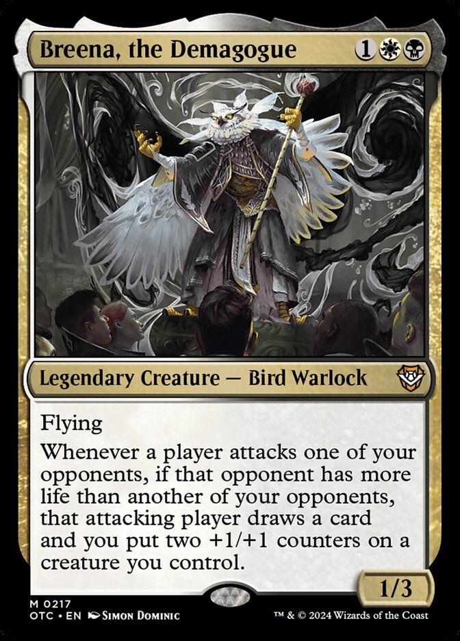 Breena, the Demagogue 217 (Commander: Outlaws of Thunder Junction)  | Good Games North