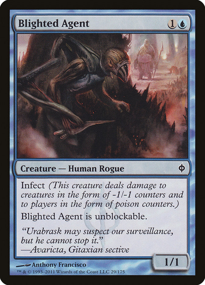 Blighted Agent 29/175 (New Phyrexia)  | Good Games North