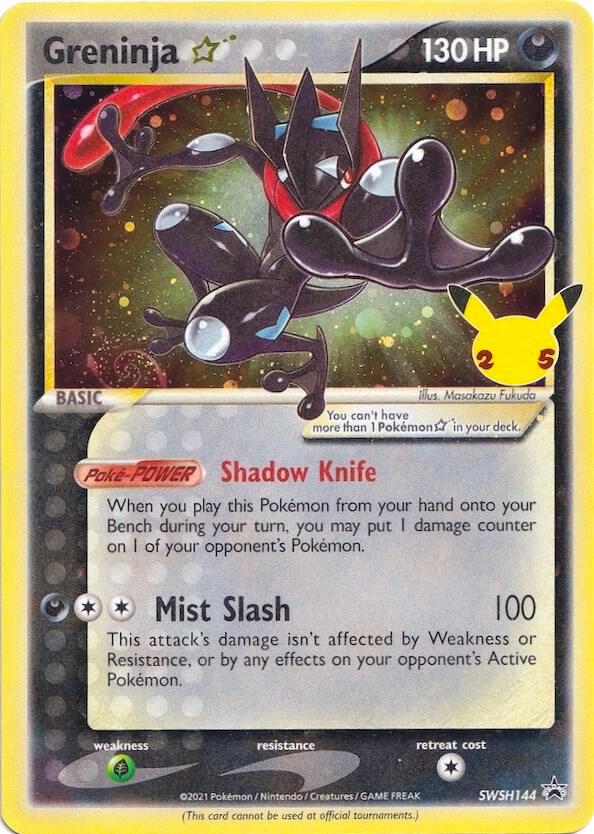 Greninja Star SWSH144 (SWSH: Sword & Shield Promo Cards)  - Holofoil | Good Games North