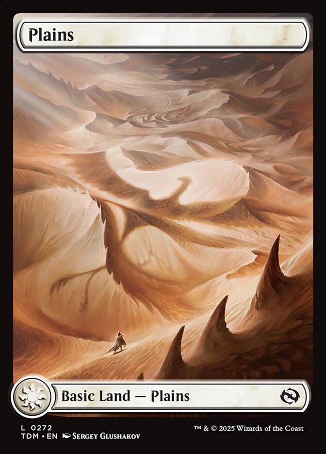 Plains 272 (Tarkir: Dragonstorm)  - Foil | Good Games North