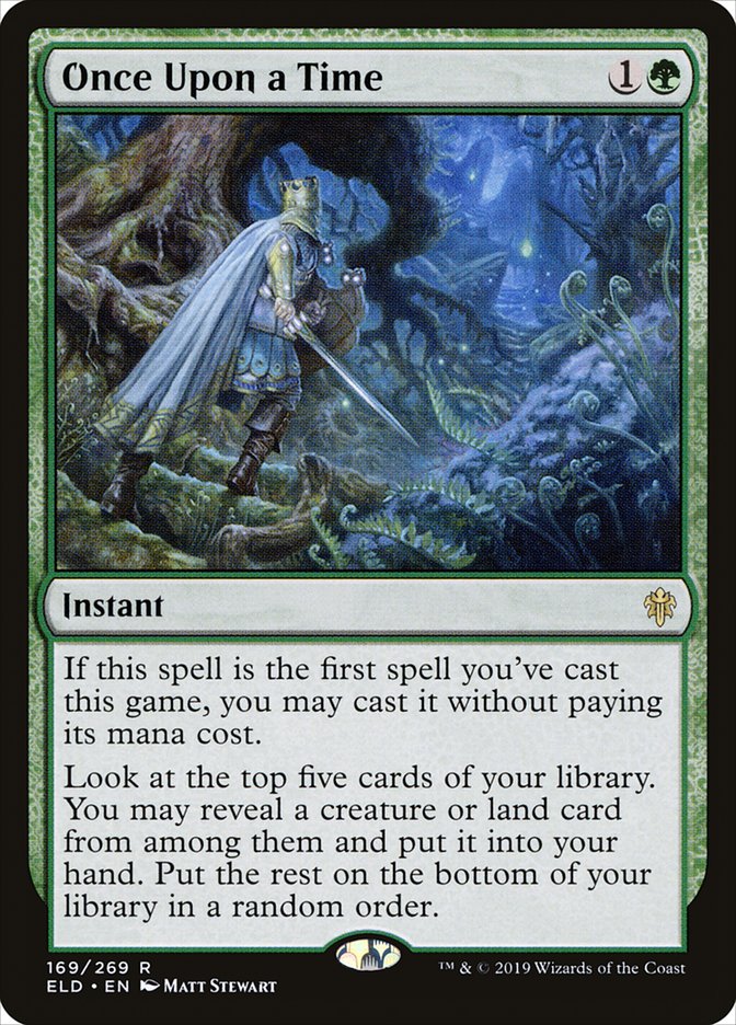 Once Upon a Time 169/269 (Throne of Eldraine)  - Foil | Good Games North