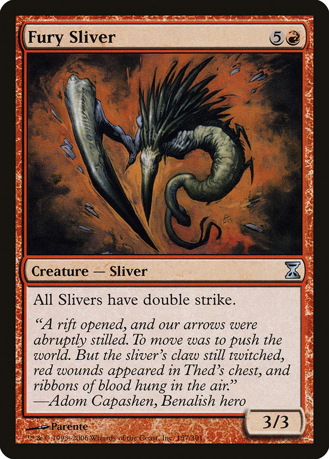 Fury Sliver 157/301 (Time Spiral)  | Good Games North