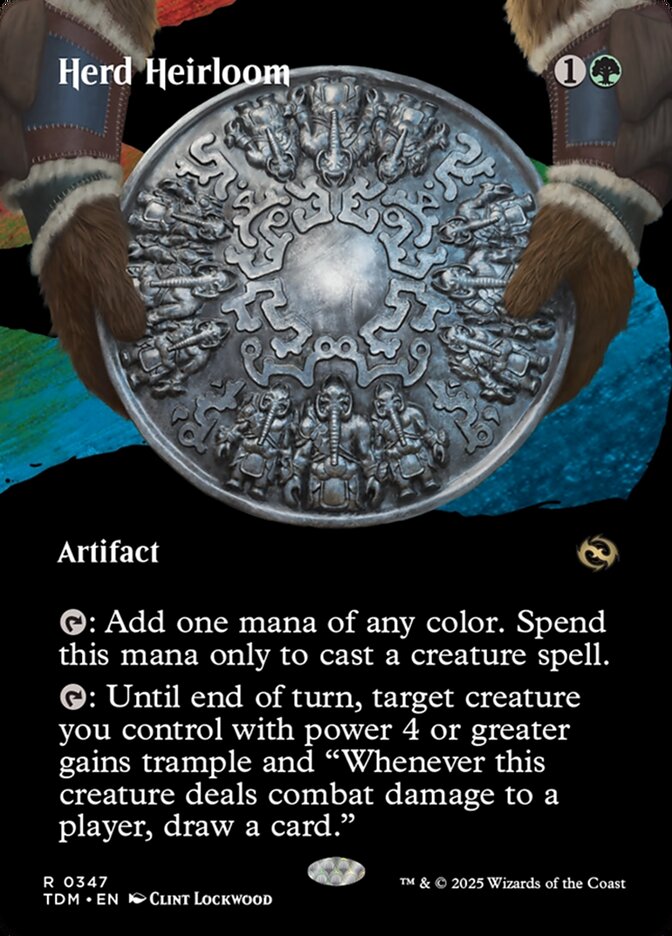 Herd Heirloom 347/291 (Tarkir: Dragonstorm)  - Borderless | Good Games North