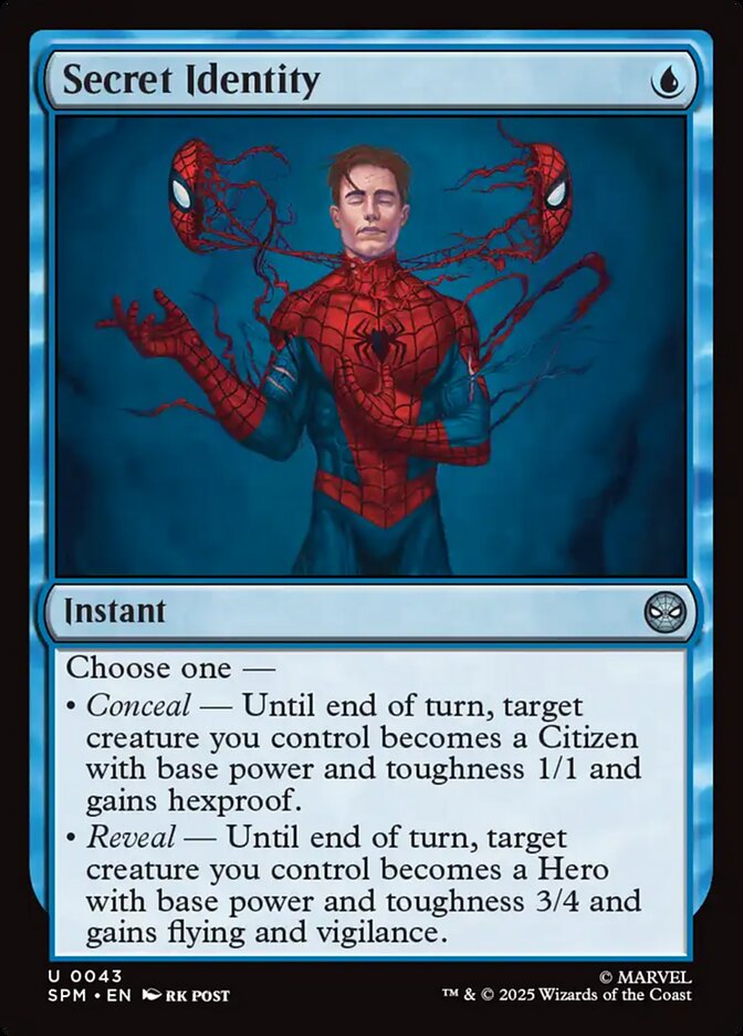 Secret Identity 43 (Marvel's Spider-Man)  - Foil | Good Games North