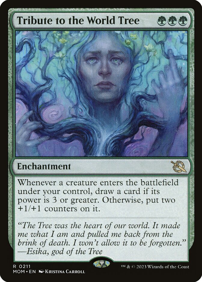 Tribute to the World Tree 211 (March of the Machine)  - Foil | Good Games North