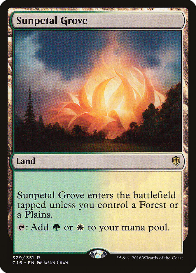 Sunpetal Grove 329/351 (Commander 2016)  | Good Games North