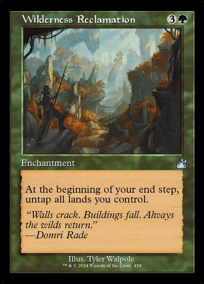 Wilderness Reclamation 458/291 (Ravnica Remastered)  - Retro Foil | Good Games North