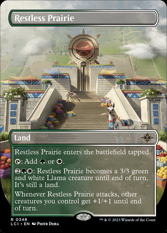 Restless Prairie 348/291 (The Lost Caverns of Ixalan)  - Borderless | Good Games North