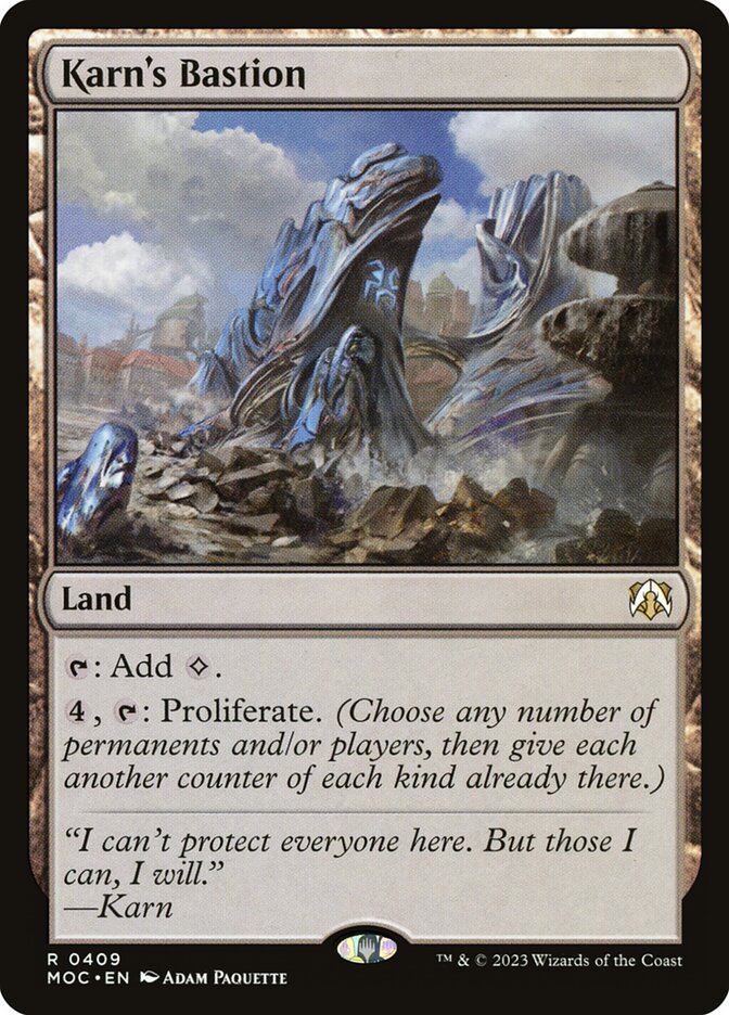 Karn's Bastion 409/444 (Commander: March of the Machine)  | Good Games North