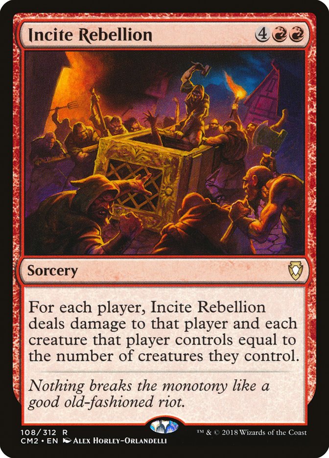 Incite Rebellion 108 (Commander Anthology Volume II)  | Good Games North