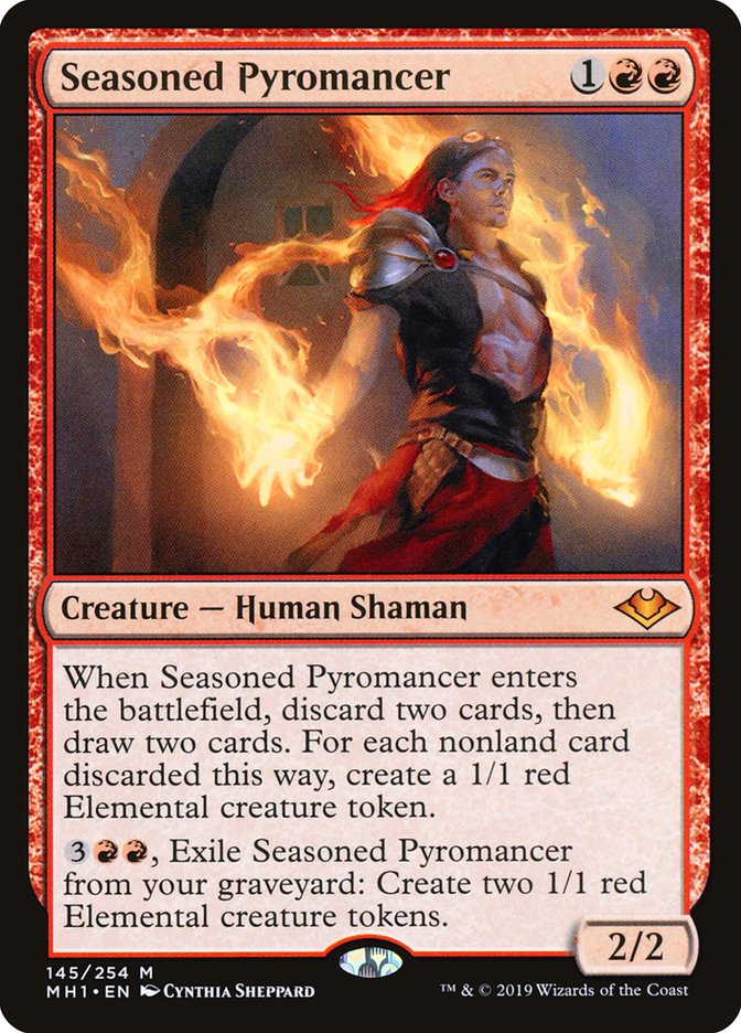 Seasoned Pyromancer 145/254 (Modern Horizons)  | Good Games North
