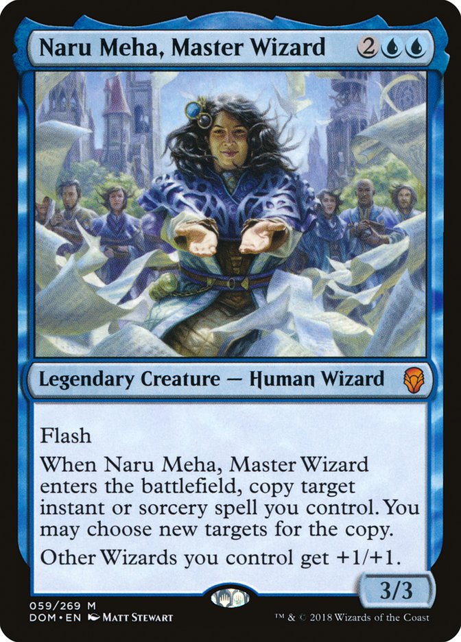 Naru Meha, Master Wizard 59/269 (Dominaria)  - Foil | Good Games North