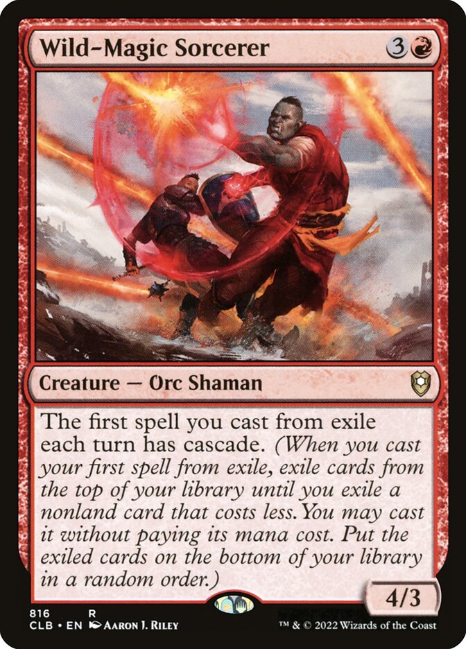 Wild-Magic Sorcerer (Commander Legends: Battle for Baldur's Gate)  | Good Games North