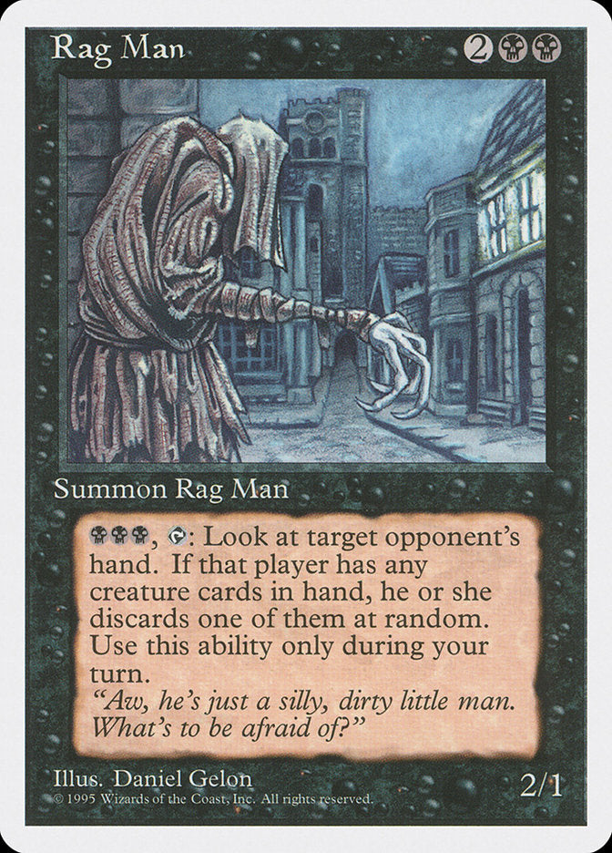 Rag Man 155/378 (Fourth Edition)  | Good Games North