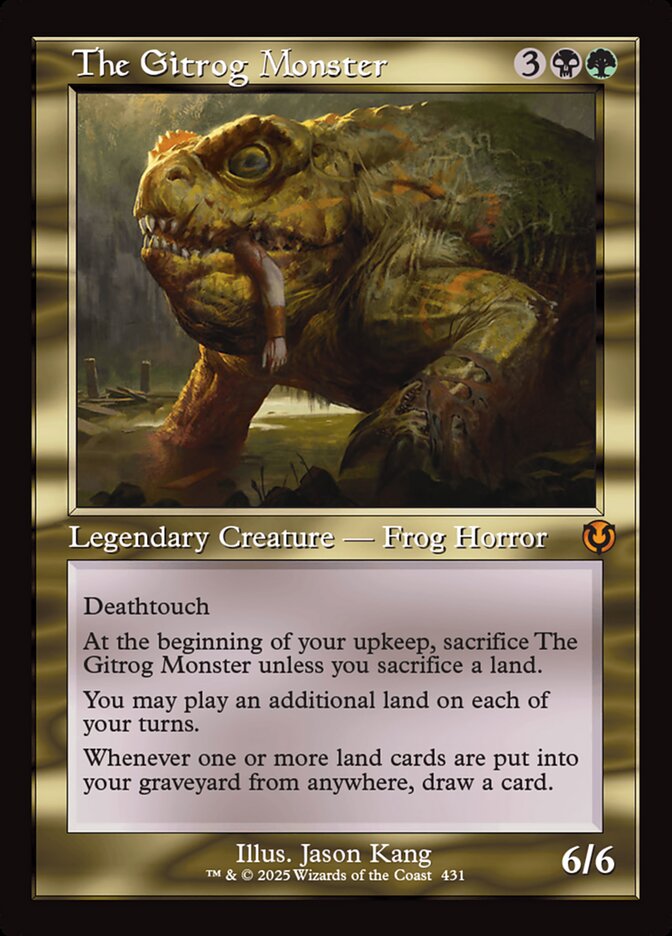 The Gitrog Monster 431/287 (Innistrad Remastered)  - Retro Foil | Good Games North