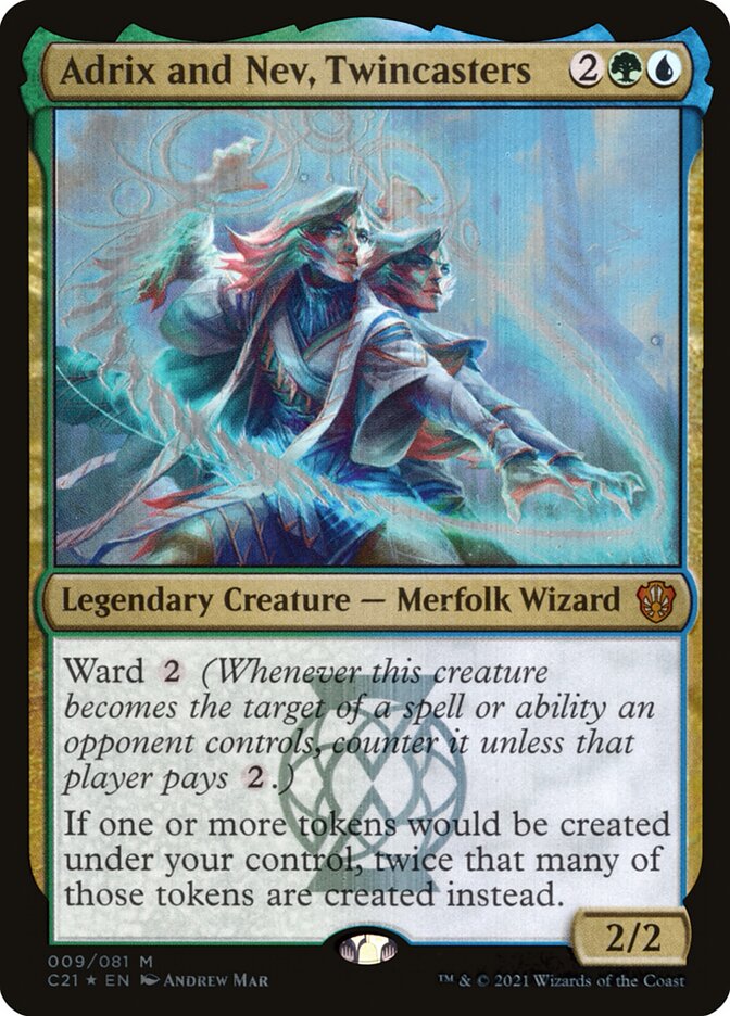 Adrix and Nev Twincasters 9 (Commander 2021)  - Foil | Good Games North