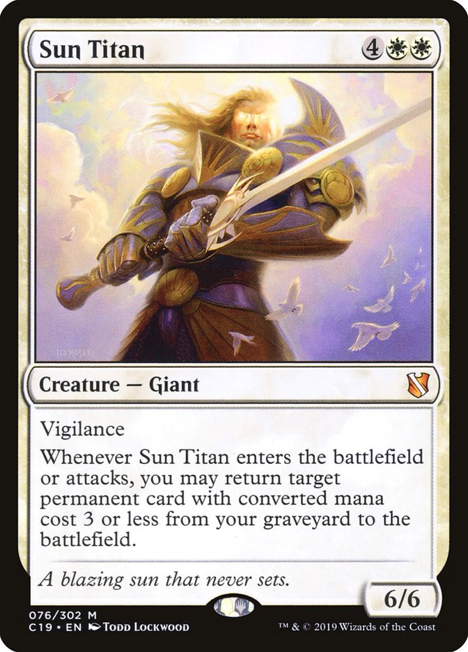 Sun Titan 76/302 (Commander 2019)  | Good Games North