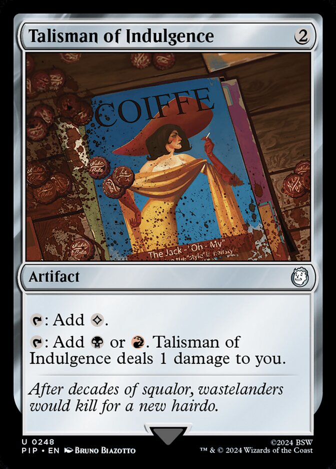 Talisman of Indulgence 248/326 (Universes Beyond: Fallout)  | Good Games North