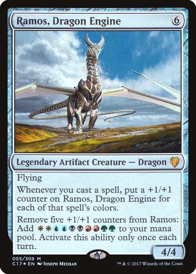 Ramos, Dragon Engine 55/309 (Commander 2017)  - Foil | Good Games North