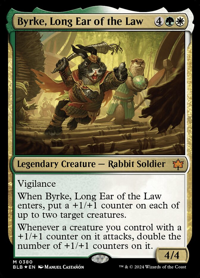 Byrke, Long Ear of the Law 380 (Bloomburrow)  - Foil | Good Games North