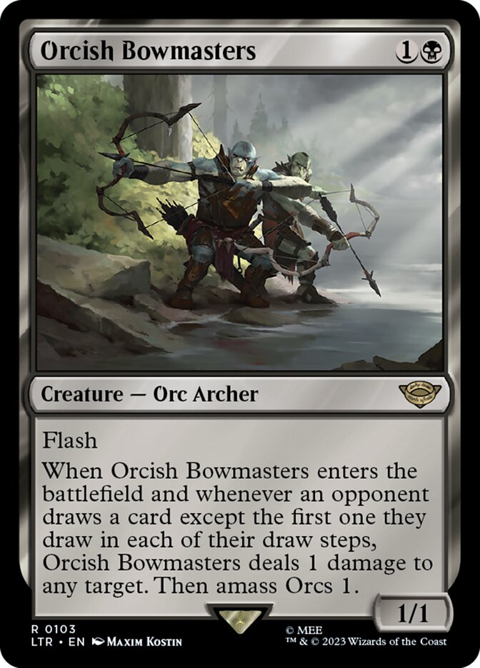 Orcish Bowmasters 103 (Universes Beyond: The Lord of the Rings: Tales of Middle-earth)  | Good Games North