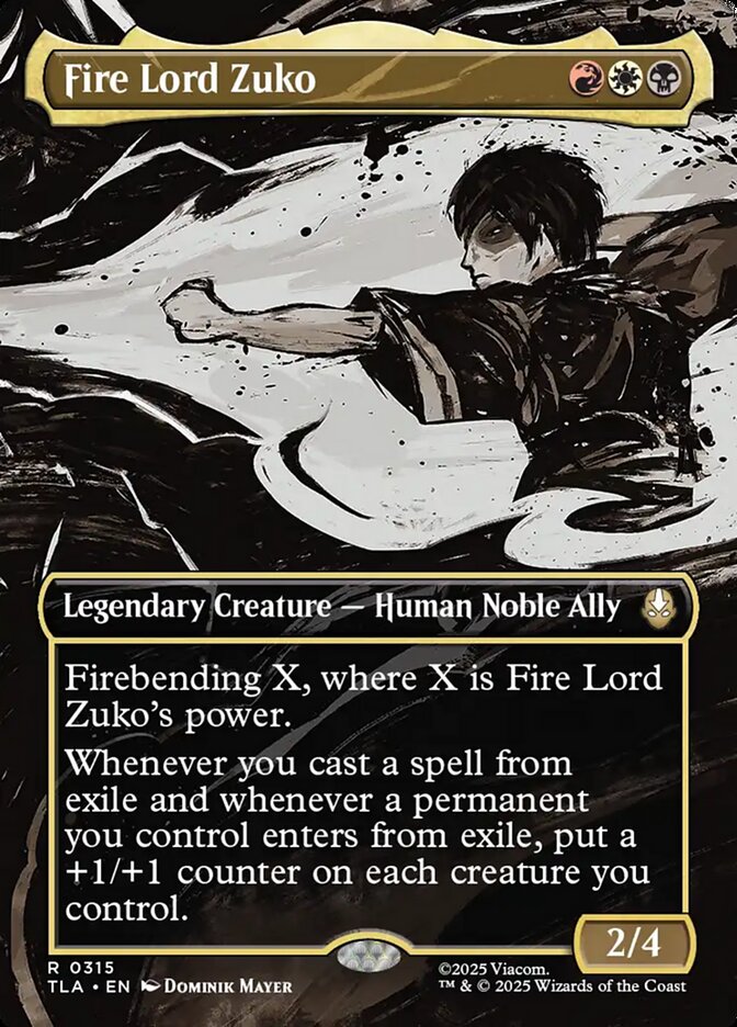 Fire Lord Zuko 315 (Avatar: The Last Airbender)  | Good Games North