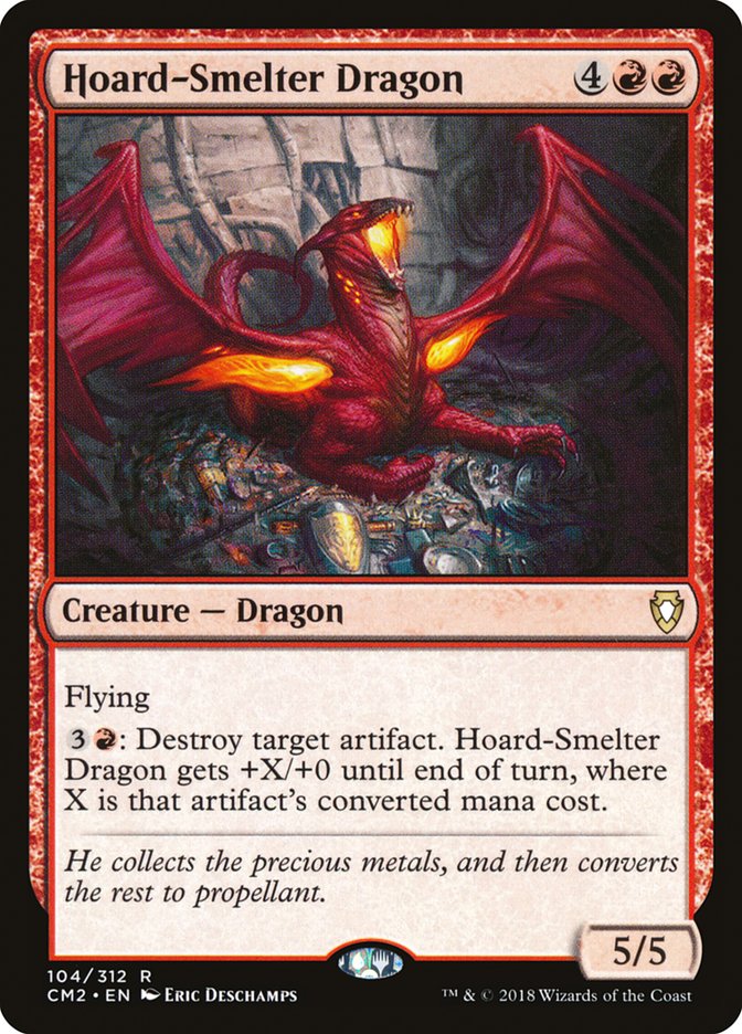 Hoard-Smelter Dragon 104 (Commander Anthology Volume II)  | Good Games North
