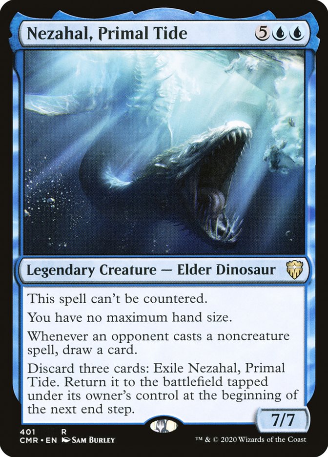 Nezahal, Primal Tide 401 (Commander Legends)  | Good Games North