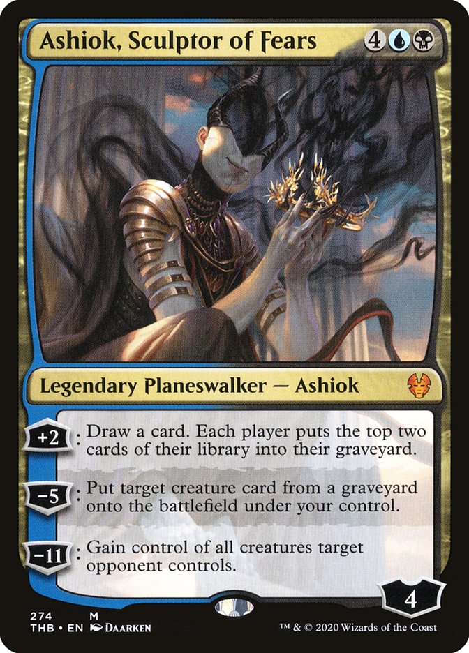 Ashiok, Sculptor of Fears 274/254 (Theros Beyond Death)  - Foil | Good Games North