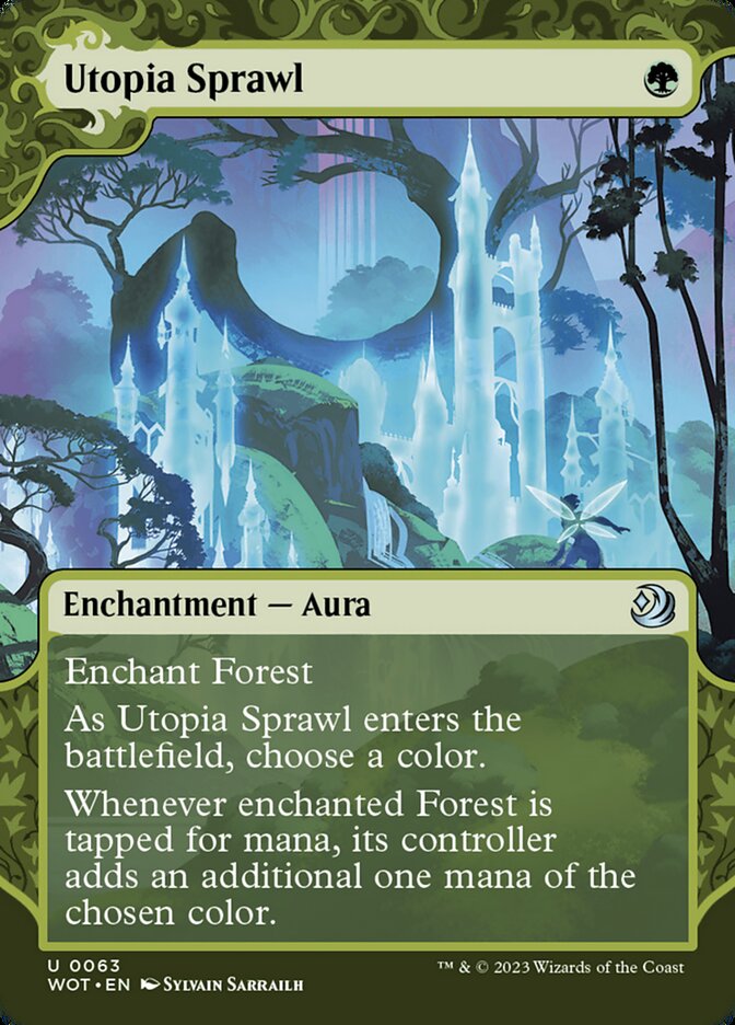 Utopia Sprawl (Wilds of Eldraine: Enchanting Tales)  - undefined | Good Games North