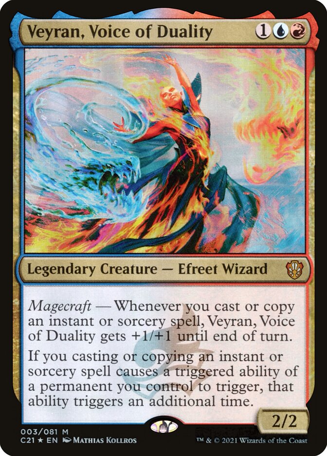 Veyran Voice of Duality 3 (Commander 2021)  - Foil | Good Games North