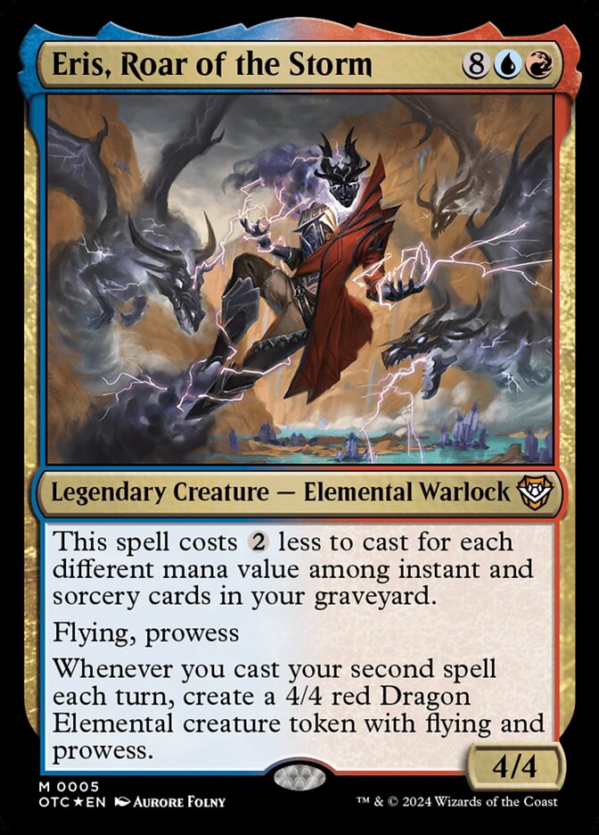 Eris, Roar of the Storm 5/342 (Commander: Outlaws of Thunder Junction)  - Foil | Good Games North