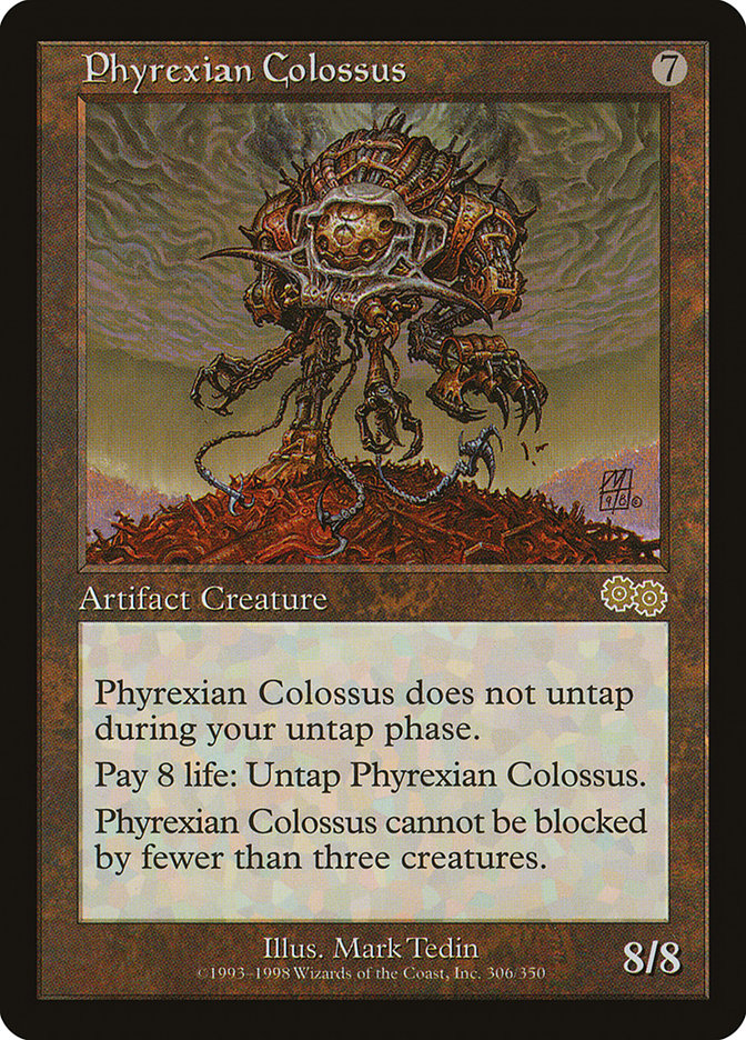 Phyrexian Colossus 305/350 (Urza's Saga)  | Good Games North