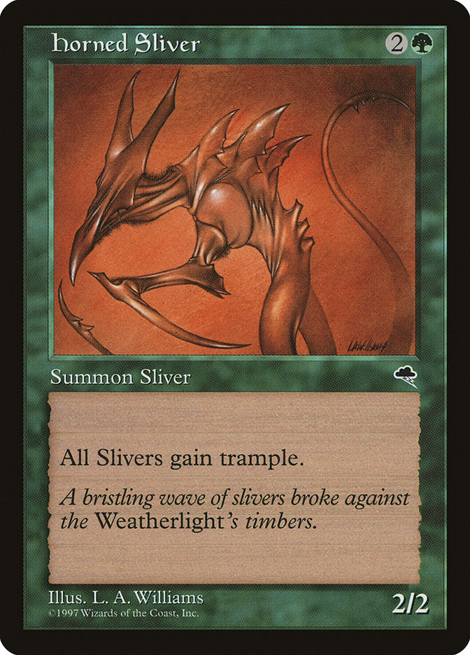 Horned Sliver 234/350 (Tempest)  | Good Games North