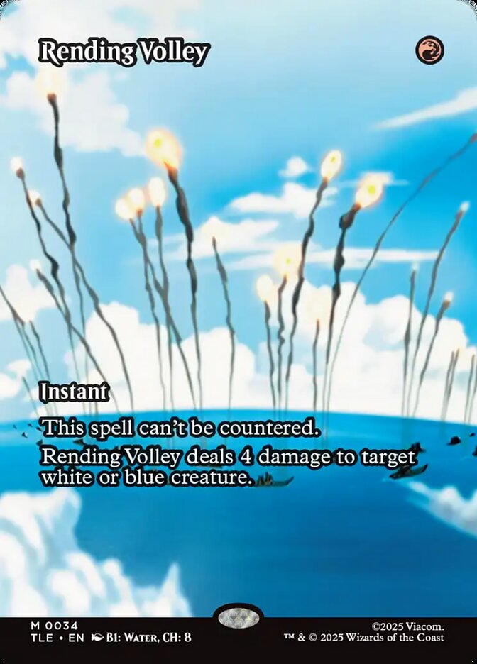 Rending Volley 34/317 (Avatar: The Last Airbender: Eternal-Legal)  - Borderless | Good Games North