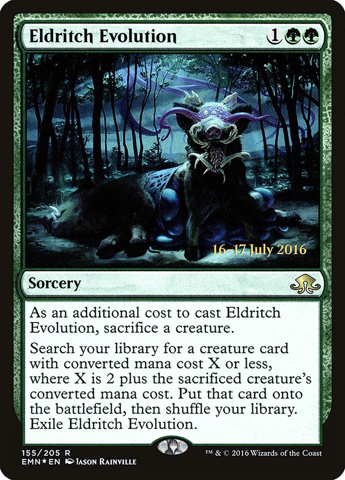 Eldritch Evolution 155s/77 (Prerelease Cards)  - Foil | Good Games North